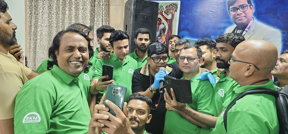 Advance RKM Chiropractic Workshop मधील गट-छायाचित्र